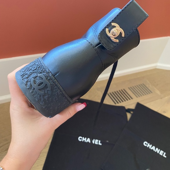 Chanel Leather Boots - Picture 4 of 10
